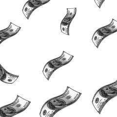 set of us dollar , money splash, dollar splash