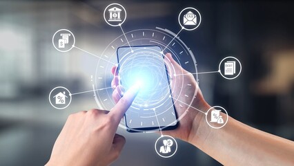 Personal finance with savings, investment and budgeting icons showing money management, financial planning and personal economic strategy. Gist