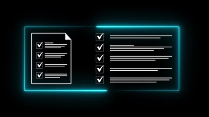 checklist and clipboard task documentation management, checklist questionnaire assessment form, online exam Choosing the right answer in the exam of document animation - Powered by Adobe