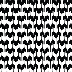 Abstract vector seamless pattern and swatches oriental line texture on white background wallpaper geometric diagonal fabric waves set of design elements EPS 10