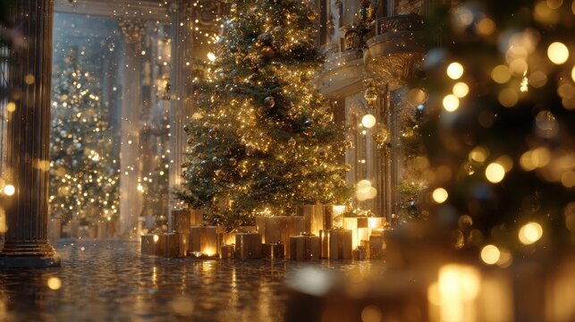 new years eve 2025 holiday background christmas 2025 background - Powered by Adobe