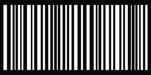 Fake Bar code icon. Vector illustration for package design and marketing. eps 10