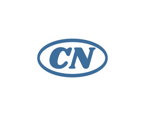 CN logo design. CN