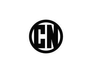 CN logo design. CN