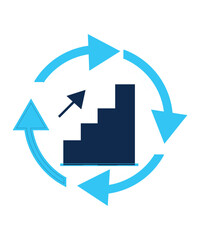 Continuous Improvement free icon
