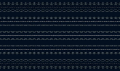 Geometric seamless pattern with abstract grey basketry imitation motif textured surface on dark blue background. Vector illustration,for shirt cloth cover decoration textile wallpaper all over print