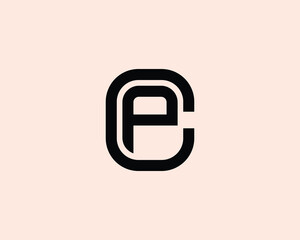 CP logo design. CP