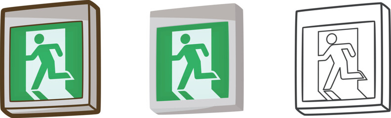 非常口（避難口誘導灯）