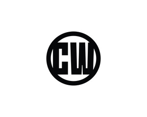 CW logo design. CW