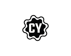 CY Logo design. CY