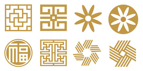 전통패턴,한국패턴 벡터 일러스트 세트,
Traditional Pattern, Korean Pattern Vector Illustration Set