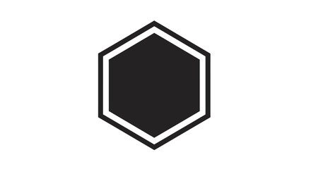 black and white shield