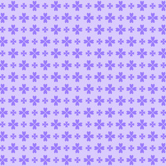 Purple Flower vector pattern background