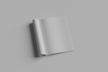 Square Brochure Mockup 