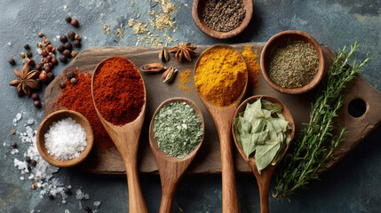 Spices enhance flavors in cooking and can support healthy diet. Incorporating various spices into meals can be beneficial during menopause