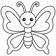 Butterfly Coloring Page