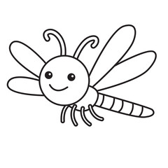Dragonfly Coloring Page