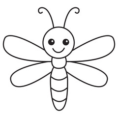 Dragonfly Coloring Page