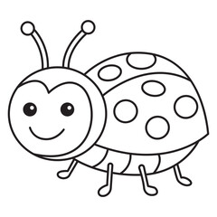 Ladybug Coloring Page