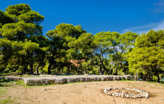 Ruine des Poseidon-Tempels, Ermioni, Argolis, Peloponnes, Griechenland. 25066.jpg
