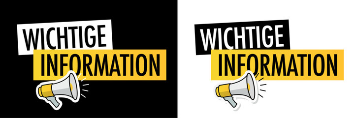 Wichtige information