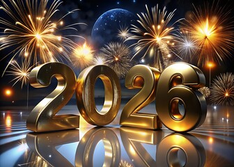 Golden 2026 numbers shine amidst explosive new year fireworks display