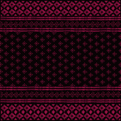 Seamless digital batik pattern, suitable for home decor and textile design pattern	