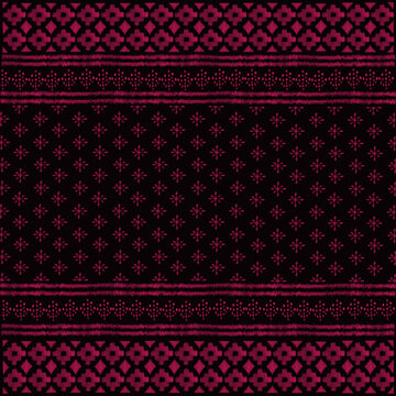 Seamless digital batik pattern, suitable for home decor and textile design pattern	