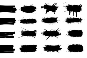 Ink splatter pencil. High-quality hand-drawn illustration. Black smudge stain with isolated drops. Vector silhouette of dirty liquid ink.