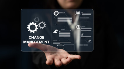 Change management strategy combining innovation, globalization, and teamwork to enable business transformation and emotional engagement in modern organizations Latch