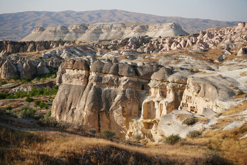 Rose Valley in Cavusin Village, Cappadocia, Nevsehir, Turkey