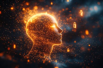 Cybersecurity training Ethical ai SD-WAN Digital transformation Post Quantum Cryptography Machine learning engineer NextMind Deep Instinct Corestack The zero proof A human figure surrounded by networ