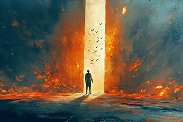 Speculative fiction Narcissistic abuse Ai singularity Kubernetes developer aphantasia Post Quantum Cryptography Liminal Into the Cryptoverse Defiance etfs Novel A human figure standing in small confi