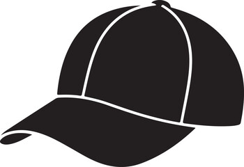 Cap on white background