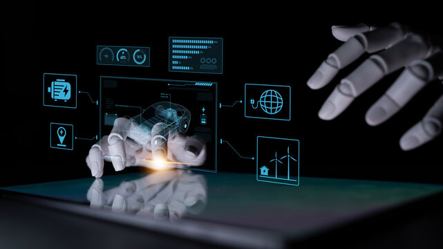 AI supports electric vehicle design by managing power systems, optimizing battery efficiency, enabling smart charging, and integrating renewable energy data Latch