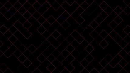 Abstract animation Black Background with a Grid of Thin Pink and Blue Diagonal Lines pattern geometric, thin pink and blue diagonal lines, geometric pattern, abstract motion, and tech interface . - Powered by Adobe