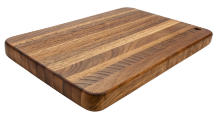 Elegant wooden cutting board for kitchen use