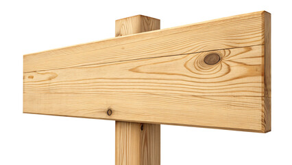 Blank wooden sign ready for your message here