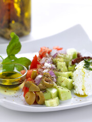 modern greek salad