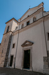 Amaseno, Lazio. Church of S. Peter Apostle.