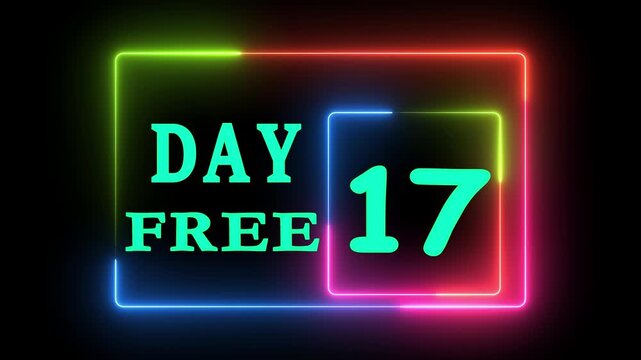 Day free 17 number motion footage video