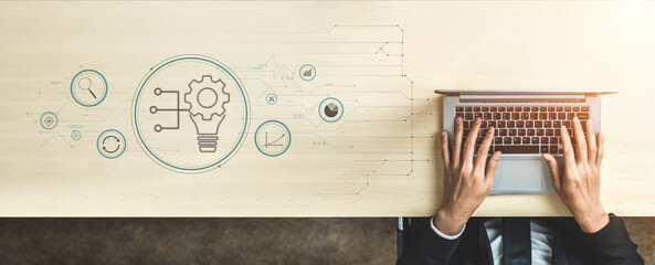 Business innovation and research for process automation. A concept of developing new ideas and...