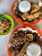 Traditional food from Indonesia