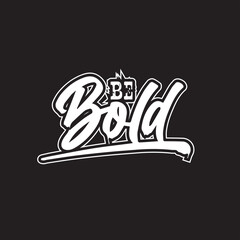 Typography modern creative text design