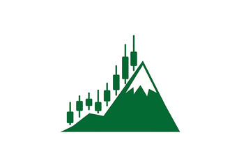 Stock Market Peak Performance Concept