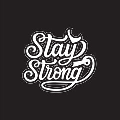 Typography t-shirt design with bold modern quote