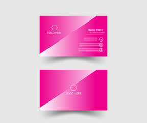 modern business card design tamplate