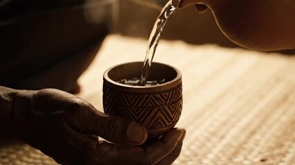 Unity's Vessel Pouring Tradition, symbolic Kwanzaa ritual moment