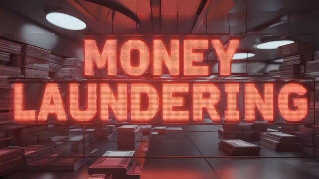 Money laundering.