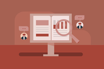 Students completing online courses through educational platform, earing certification and becoming online graduates.